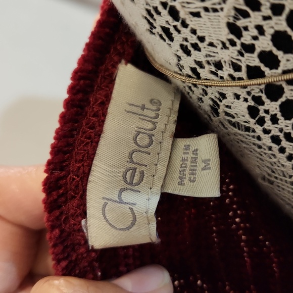 Chenault longsleeve Wine Red Dress - Picture 4 of 8